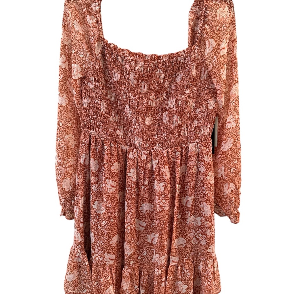 Floral Long Sleeve Dress